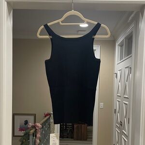 CT Plage Black Sleeveless Tank Top